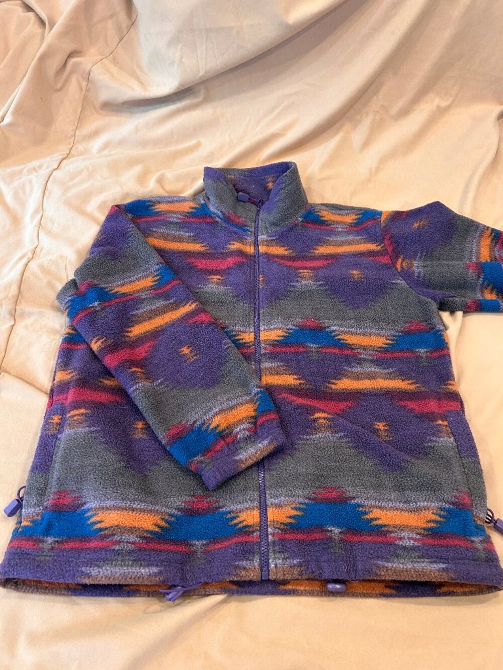 Retro Fleece Zip-up